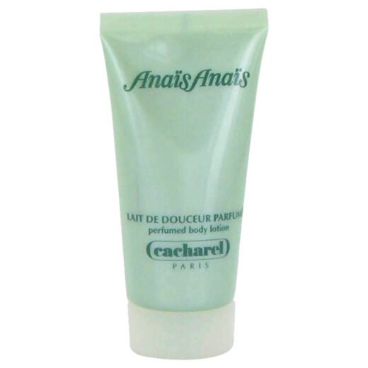 Anais Anais by Cacharel body lotion 1.7 oz tube with green packaging and brand logo