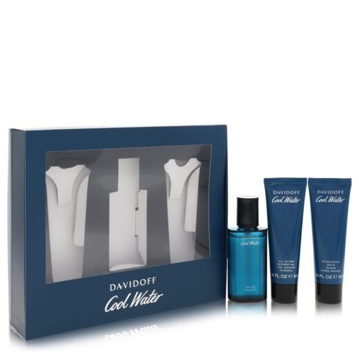 Cool Water by Davidoff Gift Set -- for Men
