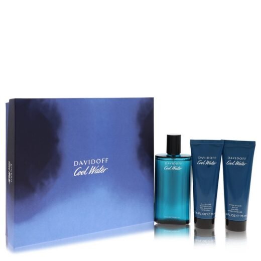 Cool Water by Davidoff Gift Set -- for Men