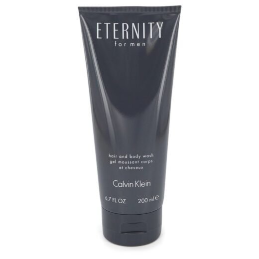 Calvin Klein Eternity for Men hair and body wash 200ml tube with black packaging