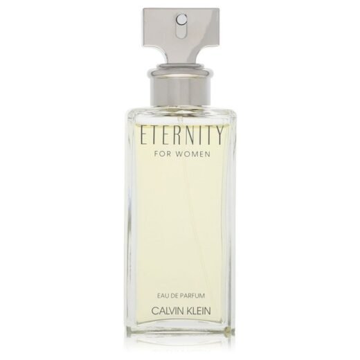 Calvin Klein Eternity for Women Eau de Parfum spray tester bottle with silver cap