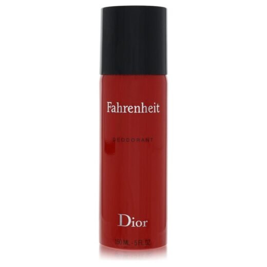 Fahrenheit by Christian Dior deodorant spray for men in red 5 oz can with black cap