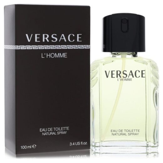 Versace L'Homme by Versace Eau De Toilette Spray 3.4 oz for Men