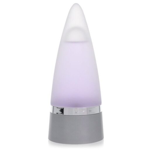Rochas Man tester eau de toilette spray 3.4 oz in frosted lavender cone bottle with silver band