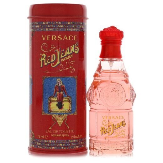 Red Jeans by Versace Eau De Toilette Spray 2.5 oz for Women