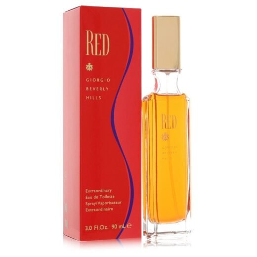 Red by Giorgio Beverly Hills Eau De Toilette Spray for Women