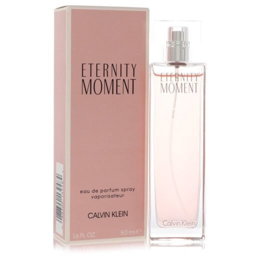 Eternity Moment by Calvin Klein Eau De Parfum Spray 1.7 oz for Women