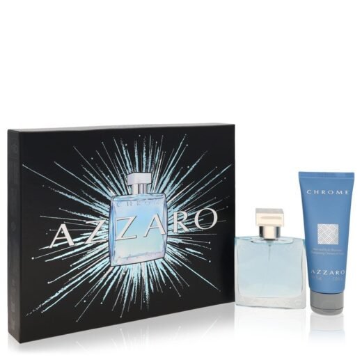 Chrome by Azzaro Gift Set -- for Men