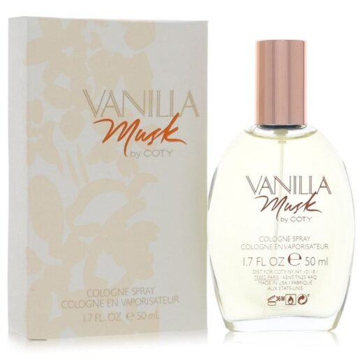 Vanilla Musk by Coty Cologne Spray 1.7 oz for Women