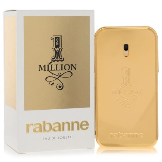 1 Million by Paco Rabanne Eau De Toilette Spray 1.7 oz for Men