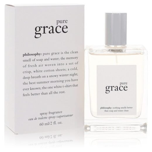 Pure Grace by Philosophy Eau De Toilette Spray 2 oz for Women