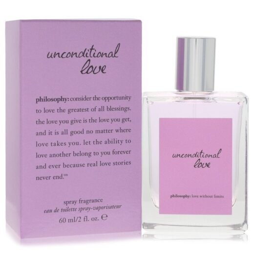 Unconditional Love by Philosophy Eau De Toilette Spray 2 oz for Women