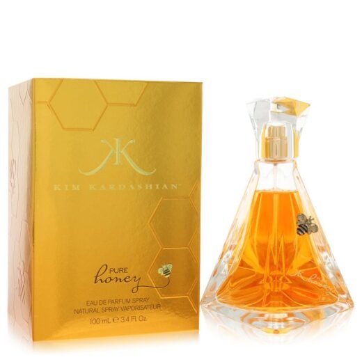 Kim Kardashian Pure Honey by Kim Kardashian Eau De Parfum Spray 3.4 oz for Women