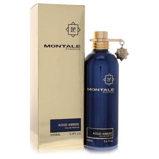 Montale Aoud Ambre by Montale Eau De Parfum Spray (Unisex) 3.4 oz for Women