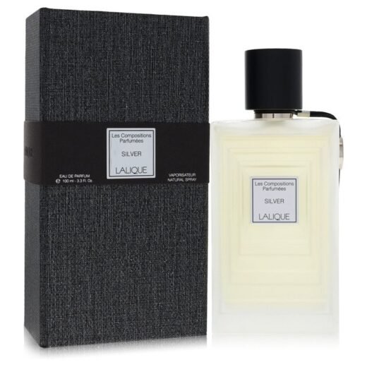 Les Compositions Parfumees Silver by Lalique Eau De Parfum Spray 3.3 oz for Women
