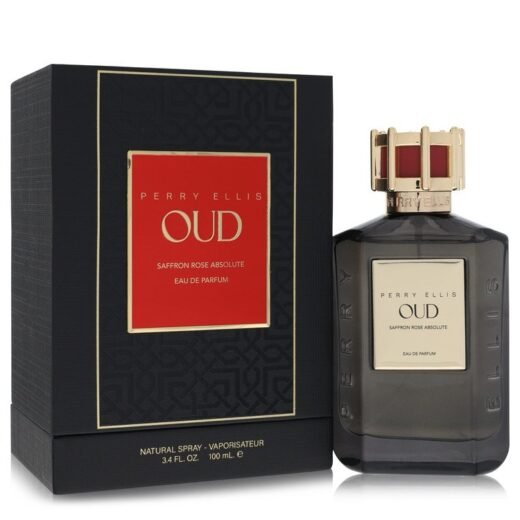 Perry Ellis Oud Saffron Rose Absolute by Perry Ellis Eau De Parfum Spray 3.4 oz for Women
