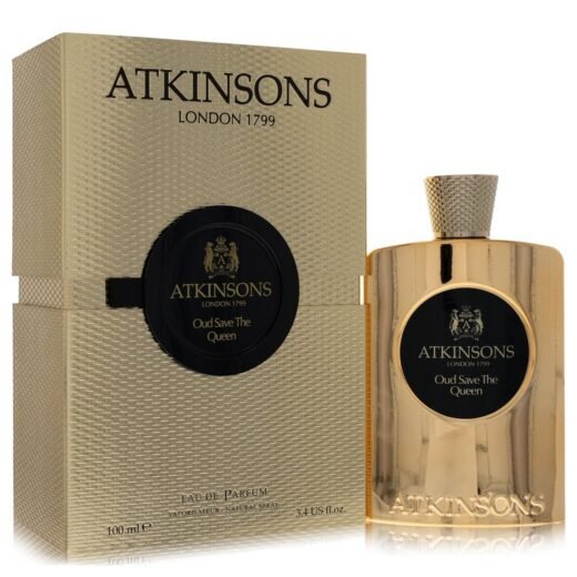 Oud Save The Queen by Atkinsons Eau De Parfum Spray 3.3 oz for Women