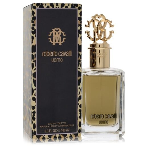 Roberto Cavalli Uomo by Roberto Cavalli Eau De Toilette Spray 3.4 oz for Men
