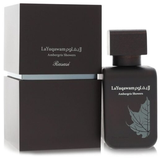 Ambergris Showers by Rasasi Eau De Parfum Spray 2.5 oz for Men