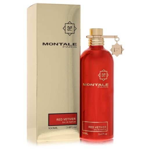 Montale Red Vetiver by Montale Eau De Parfum Spray 3.4 oz for Men