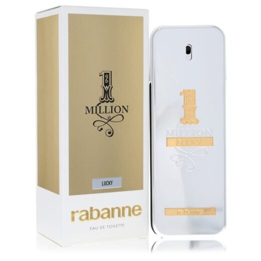 1 Million Lucky by Paco Rabanne Eau De Toilette Spray 3.4 oz for Men
