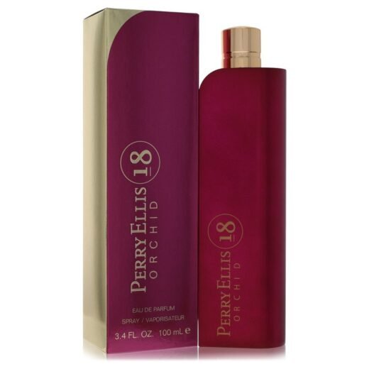 Perry Ellis 18 Orchid by Perry Ellis Eau De Parfum Spray 3.4 oz for Women