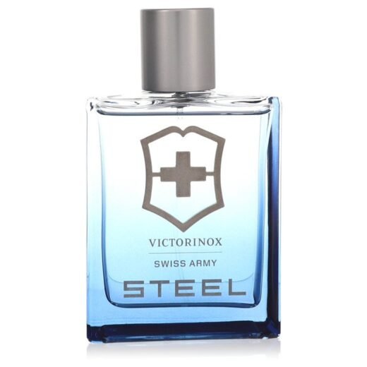 Swiss Army Steel by Swiss Army Eau De Toilette Spray (unboxed) 3.4 oz for Men