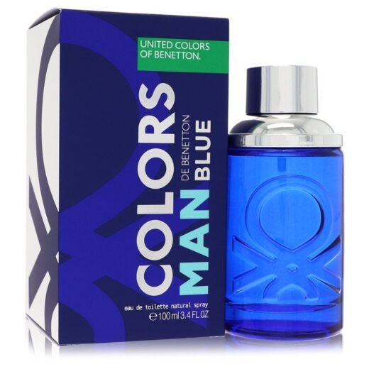 Colors De Benetton Blue by Benetton Eau De Toilette Spray 3.4 oz for Men