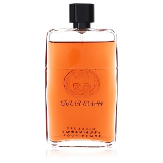 Gucci Guilty Absolute by Gucci Eau De Parfum Spray (unboxed) 3 oz for Men