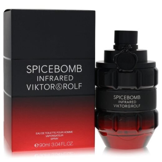 Spicebomb Infrared by Viktor & Rolf Eau De Toilette Spray 3 oz for Men