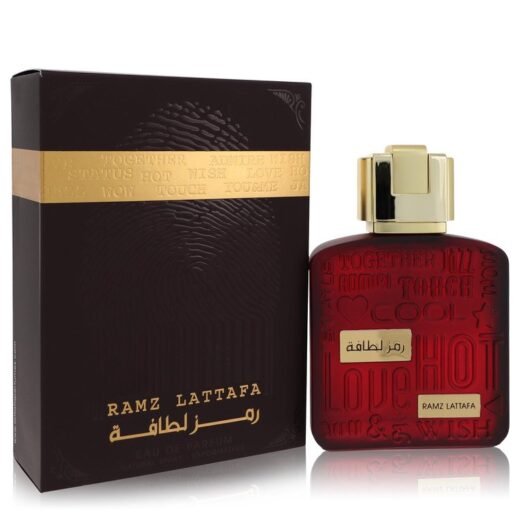 Lattafa Ramz Gold by Lattafa Eau De Parfum Spray (Unisex) 3.4 oz for Women