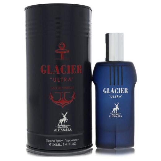 Maison Alhambra Glacier Ultra by Maison Alhambra Eau De Parfum Spray 3.4 oz for Men
