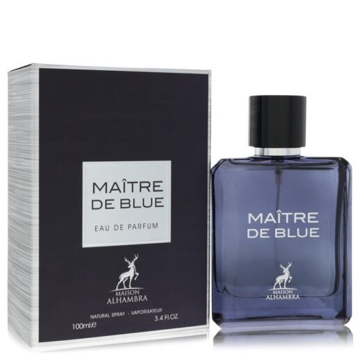 Maison Alhambra Maitre De Blue by Maison Alhambra Eau De Parfum Spray 3.4 oz for Men