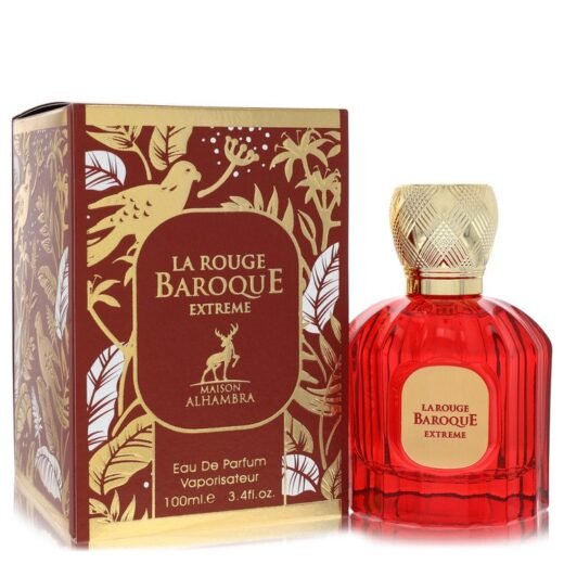 Maison Alhambra Baroque Rouge Extreme by Maison Alhambra Eau De Parfum Spray (Unisex) 3.4 oz for Women