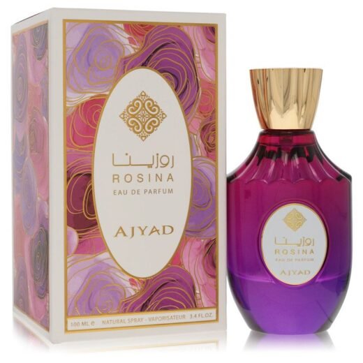 Ajyad Rosina by Ajyad Eau De Parfum Spray 3.4 oz for Women