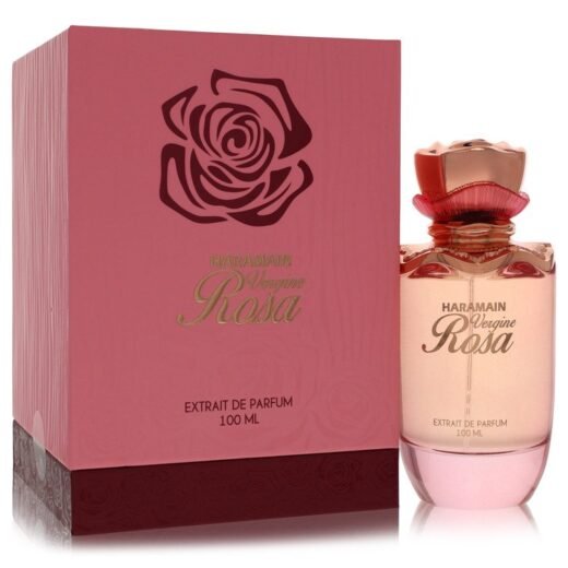 Al Haramain Vergine Rosa by Al Haramain Extrait De Parfum Spray 3.33 oz for Women