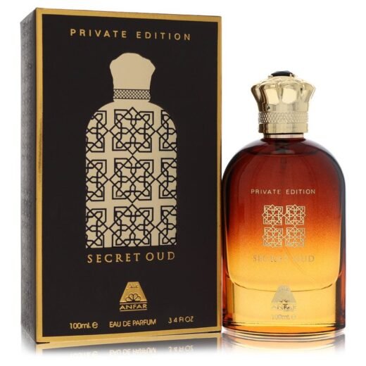 Anfar Secret Oud by Anfar Eau De Parfum Spray 3.4 oz for Men