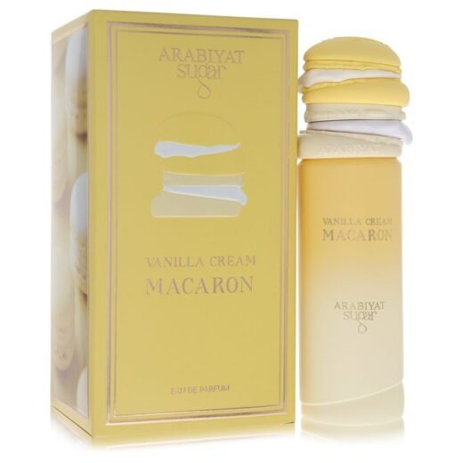 Arabiyat Sugar Vanilla Cream Macaron by Arabiyat Eau De Parfum Spray (Unisex) 3.4 oz for Women