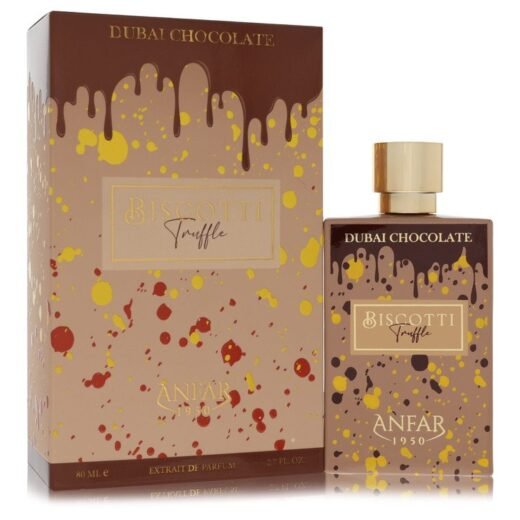 Anfar Biscotti Truffle Dubai Chocolate by Anfar Extrait De Parfum Spray 2.7 oz for Women
