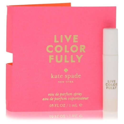 Live Colorfully by Kate Spade Vial (sample) .05 oz for Women