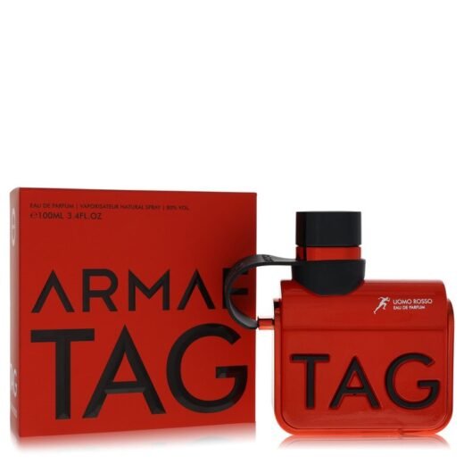 Armaf Tag Uomo Rosso by Armaf Eau De Parfum Spray 3.4 oz for Men