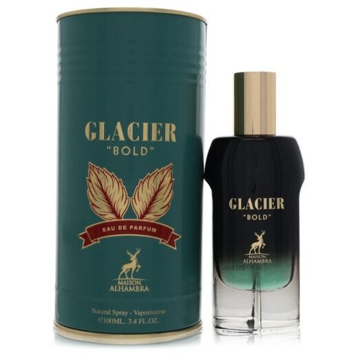 Maison ALhambra Glacier Bold by Maison Alhambra Eau De Parfum Spray (Unisex) 3.4 oz for Men