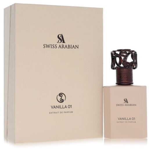 Swiss Arabian Vanilla 01 by Swiss Arabian Extrait De Parfum Spray (Unisex) 1.7 oz for Women