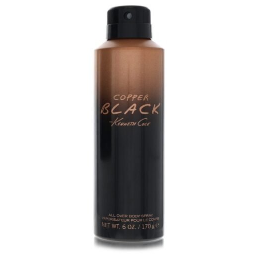 Kenneth Cole Copper Black by Kenneth Cole Body Spray 6 oz for Men