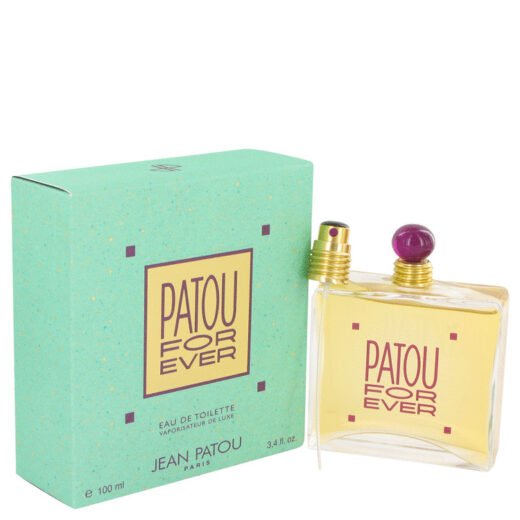 Jean Patou Patou Forever Eau De Toilette Spray 3.4 oz with green box and clear bottle for women