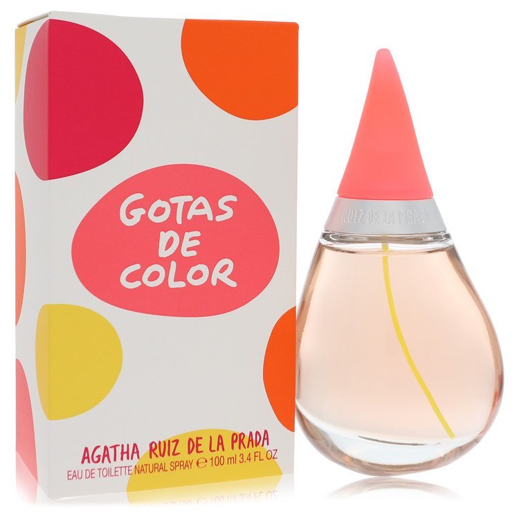 Agatha Ruiz De La Prada Agatha Ruiz De La Prada Gotas de Color by Agatha Ruiz De La Prada Eau De Toilette Spray 3.4…
